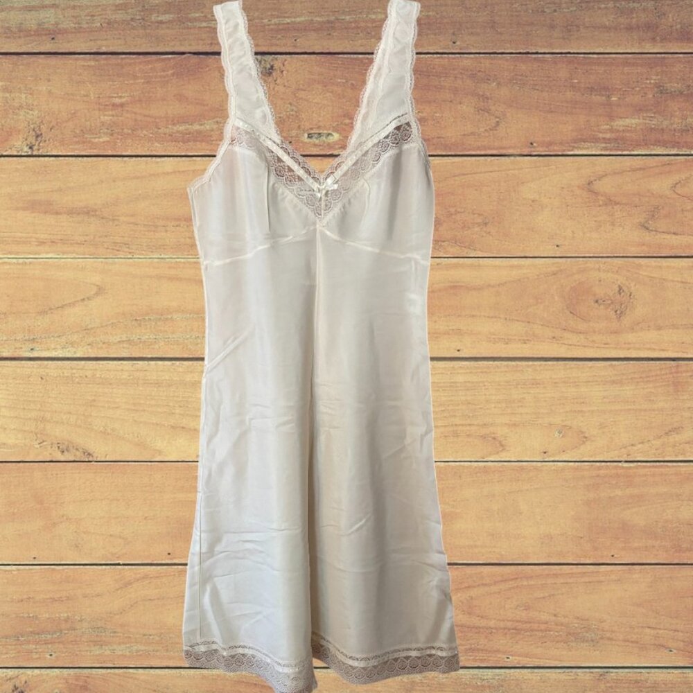 Christian Dior Vintage Ivory Full Slip